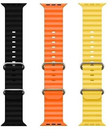Setster Ocean Smart Watch Strap Belt for Ultra Watch 49 mm, Series 8 / 7 45 mm, Series 6 / 5 / 4 44 mm, Series 3 / 2 / 1 42 mm, T800 Ultra, Watch 8 Ultra, i8 Pro Max, W26, T800,T900,T10,I8 pro,I7 pro,S8 ultra,watch 8,Watch 9 Smart Watch Strap