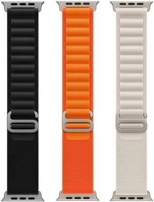 PUNAK Alpine Loop Smart Watch Strap Belt for Ultra Watch 49 mm, Series 8 / 7 45 mm, Series 6 / 5 / 4 44 mm, Series 3 / 2 / 1 42 mm, T800 Ultra, Watch 8 Ultra, i8 Pro Max, W26, T800 Smart Watch Strap