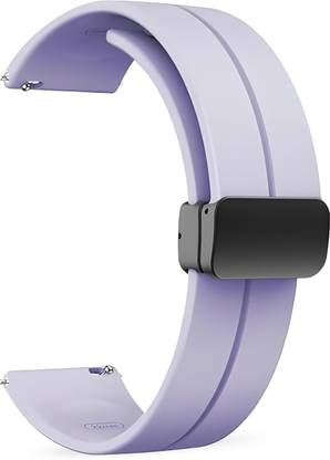 PunnkFunnk Silicone Band Strap for 22mm Watches | Soft TYPE, Waterproof & Adjustable Smart Watch Strap