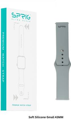 Sprig Liquid Soft Silicon Strap for Android Galaxy Watch6 Classic LTE (Small 43MM) Smart Watch Strap