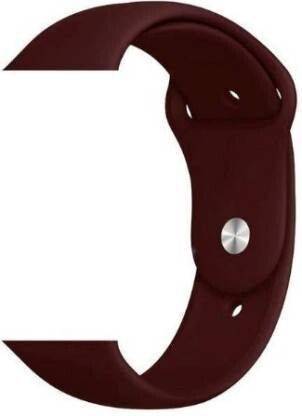 ARIOES Soft Silicone Sport Strap Band for iWatch 42mm/44mm, Compatible with Watch Series 1/2/3/4/5 Smart Watch Strap