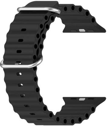 RUPELIK Silicone iWatch Strap Series 7,6,5,4,3,2,1/SE Compatible For Strap 41mm/40mm/38mm Smart Watch Strap