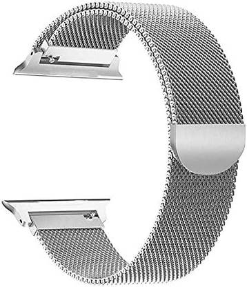 SwapME Compatible with Apple Watch Band 42mm 44mm 45mm 49mm ,Stainless Steel Mesh Loop Magnetic Clasp for iWatch Bands Ultra Series 8 SE 7 6 5 4 3 2 Women Men-49mm/45mm/44mm/42mmm Smart Watch Strap