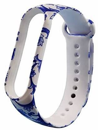 J Compatible With Silicone Mi Band 7/6/5/4/3 Strap For Models Smart/Belt/Straps Colorful For Girls & Boys / Not Compatible With Band 1/2 (Tracker Not Included) Smart Band Strap
