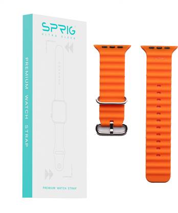 Sprig Liquid Silicon Ocean Strap for iWatch SE (Small 40MM) Smart Watch Strap