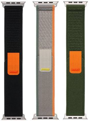 PUNAK Smart Watch Strap Belt for Ultra Watch 49 mm, Series 8 / 7 45 mm, Series 6 / 5 / 4 44 mm, Series 3 / 2 / 1 42 mm, T800 Ultra, Watch 8 Ultra, i8 Pro Max, W26, T800, Ultra Watch Strap, Smart Watch Strap