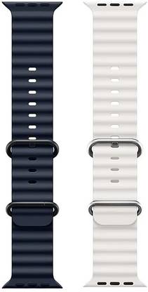 Wrapo Ocean Smart Watch Strap Light-Green Belt for Ultra Watch 49mm,Series 8 / 7 45mm, Series 6 / 5 / 4 44mm, Series 3 / 2 / 1 42mm, T800 Ultra, Watch 8 Ultra, i8 Pro Max, W26, Smart Watch Strap