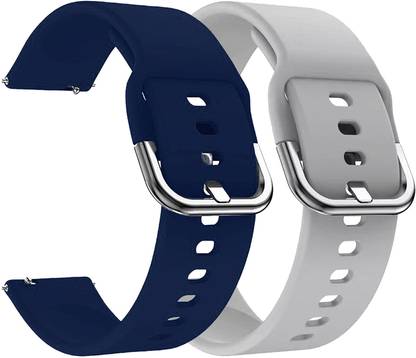 AOnes Pack of 2 Silicone Belt Watch Strap with Metal Buckle for Wings Urbana Smart Watch Strap