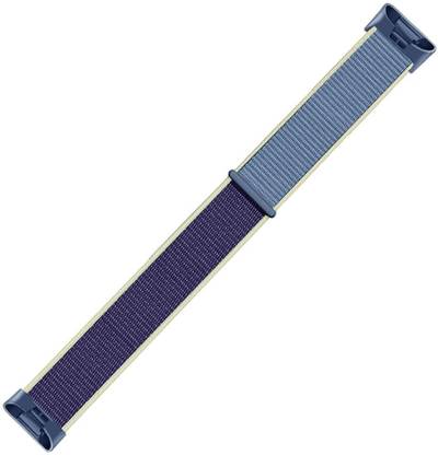 CellFAther Nylon Watch Band Straps Charge 4/ Charge 3 & SE (Alaskan blue) Smart Band Strap