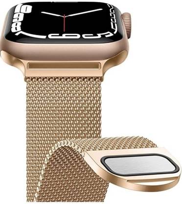 mbeat iWatch series 7, series 6/5/4/3/2/1& SE All Apple iWatch 38mm/40mm/41mm stainless steel with strong magnet strap Smart Watch Strap