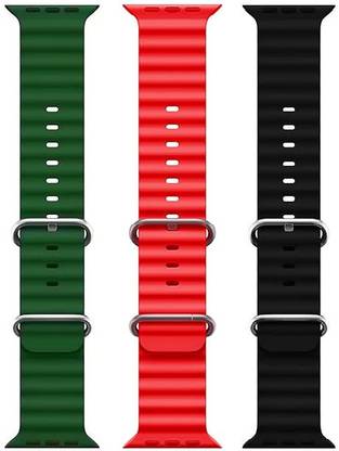 SONVI Ocean Smart Watch Strap Belt for Ultra Watch 49 mm, Series 8 / 7 45 mm, Series 6 / 5 / 4 44 mm, Series 3 / 2 / 1 42 mm, T800 Ultra, Watch 8 Ultra, i8 Pro Max, W26, T800,T900,T10,I8 pro,I7 pro,S8 ultra,watch 8,Watch 9 Smart Watch Strap