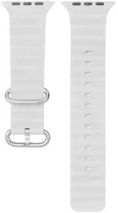 Cool fit Ocean band compatible with apple Watch series 42mm 44mm, 45mm, 49mm silicone strap Smart Watch Strap