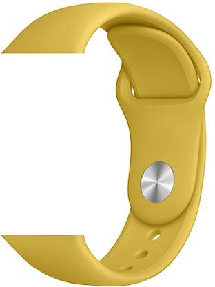 Casebudz Silicon Sport Band for Apple Watch 1/2/3/4/5/SE/6/7 (42/44/45 mm ; Small/Medium) Smart Watch Strap