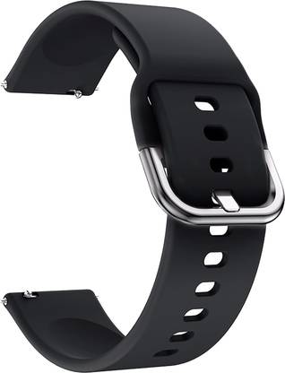 ACM Watch Strap Hook Belt for Samsung Galaxy Watch3 Sm-R845fzsains 45mm Band Black Smart Watch Strap