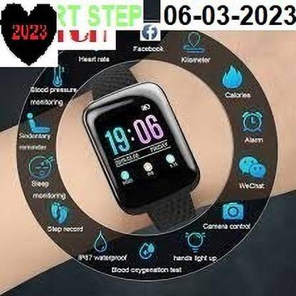 SAWARDE DS1510 ID116_ MAX HEART RATE ACTIVITY TRACKER SMARTWATCH BLACK(PACK OF 1) Smartwatch