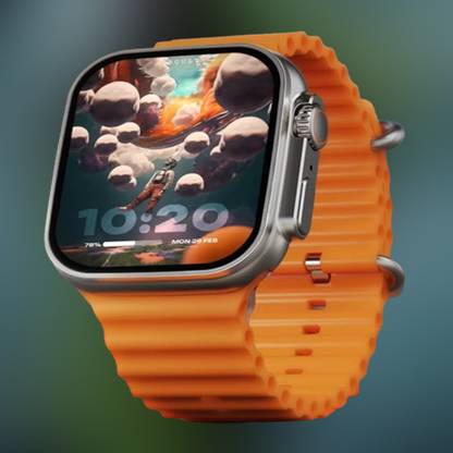 KadWaniya T800 Ultra Smart Watch With Wireless Charging Smartwatch