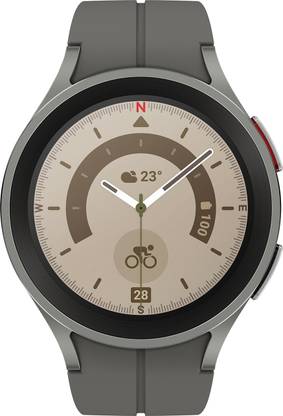 Samsung Watch 5 pro45mmSuper AMOLED displayLTE callingwith advanced GPS tracking