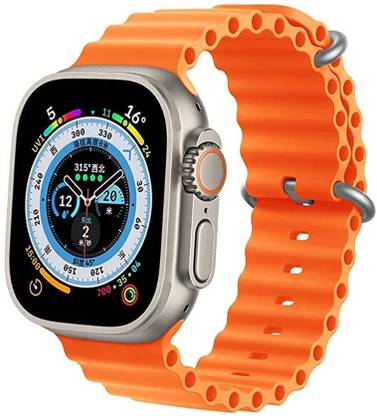 RECTITUDE Biggest Ultra T800 Bluetooth HD Display Touch Watch With Wireless Charge Smartwatch