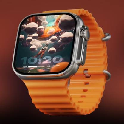 KadWaniya T800 Ultra Smart Watch With Wireless Charging Smartwatch