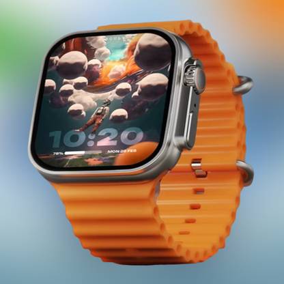 KadWaniya T800 Ultra Smart Watch With Wireless Charging Smartwatch