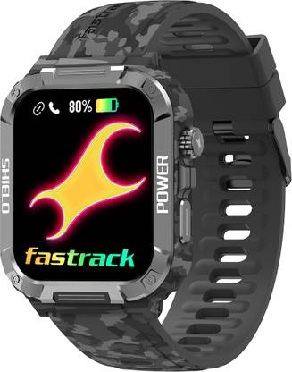 Fastrack Revoltt Vigor 1.91 Super HD Display|700 Nits|Functional Crown|BT Calling|Rugged Smartwatch