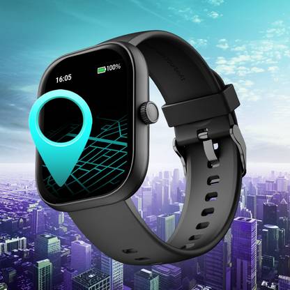 boAt Wave Sigma 3 w/ Turn By Turn Navigation, 2.01" Screen, Crest App, QR Code Tray Smartwatch