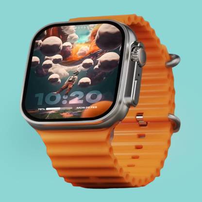 KadWaniya T800 Ultra Smart Watch With Wireless Charging Smartwatch