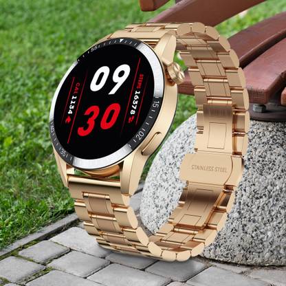 Fire-Boltt Ultimate 35.3mm (1.39) Stainless Steel Luxury Bluetooth Calling, 120+ Sports Smartwatch
