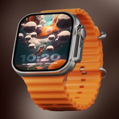 KadWaniya T800 Ultra Smart Watch With Wireless Charging Smartwatch