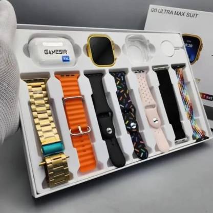 GameSir H20 Ultra Bluetooth calling, Phone Book,Music Control,Voice assis. with 1 - TWS Smartwatch