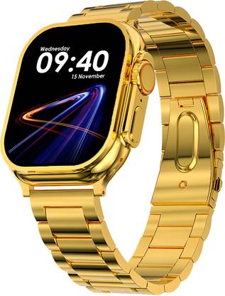 PunnkFunnk Crystal 2.01" Display Bluetooth Calling, Built-In Game, 5 Days Battery, BT Music Smartwatch