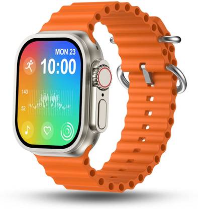 AXL Gear wireless charging 1.96'' Screen, Rotating Crown BT Calling Smartwatch