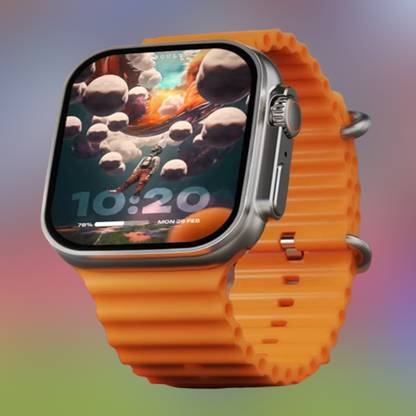 KadWaniya T800 Ultra Smart Watch With Wireless Charging Smartwatch