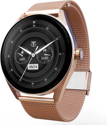 Titan Crest-1.43''|Premium Design|AMOLED|AOD|Working Crown|BT Calling|Fast Charge|IP68 Smartwatch