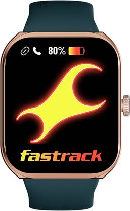 Fastrack Revoltt FS2+|2.01'' Display|Functional Crown|BT Calling|AI Voice Assistance|IP68 Smartwatch
