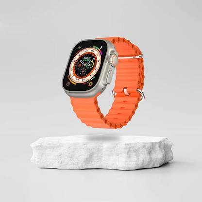 BS KRRAFTS T800 Ultra Bluetooth Calling HeartRate Fast Magnetic Charging Fitness Smartwatch