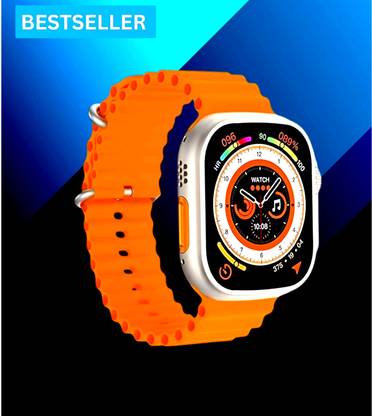 YAROH T800 Ultra ( smartwatch ) (Ultra Watch For Men & Women )_Orange JK515 Smartwatch