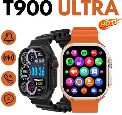 DMA T900 ultra, Big 2.09" infinity Display, wireless charging, Aluminium Case Smartwatch