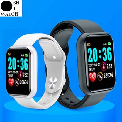Actariat S2866 D20_MAXACTVITY TRACKER MULTI FACES SMART WATCH BLACK(PACK OF 1) Smartwatch