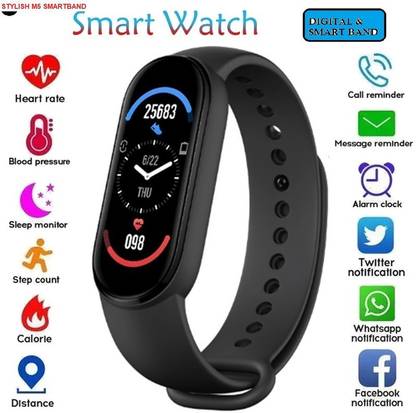 DEROWN F71 M5_ULTRA ACTIVITY TRACKER MULTI SPORTS SMART BAND BLACK(PACK OF 1)