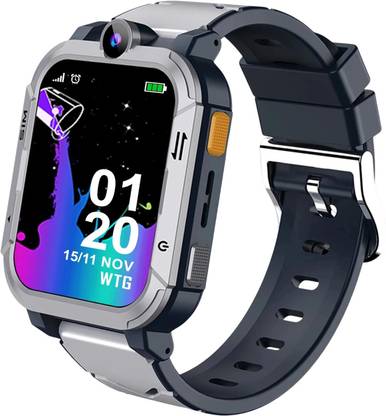 WTG Safeguard AMOLED Display, 5G/4G Sim Video Calling Selfi Camera GPS Tracking Kids Smartwatch