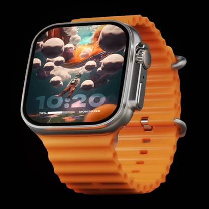 KadWaniya T800 Ultra Smart Watch With Wireless Charging Smartwatch