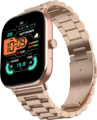 Fire-Boltt Starlight 51.1mm (2.01) HD Display Bluetooth Calling Stainless Steel Luxury Smartwatch