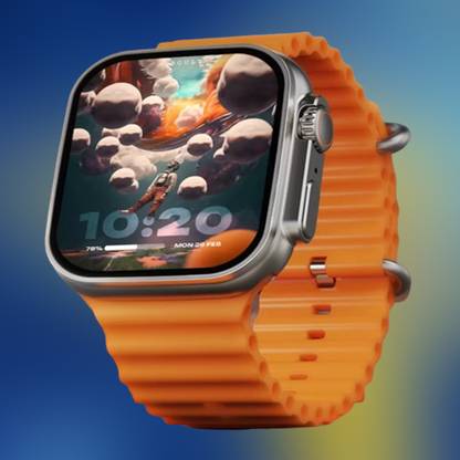 KadWaniya T800 Ultra Smart Watch With Wireless Charging Smartwatch
