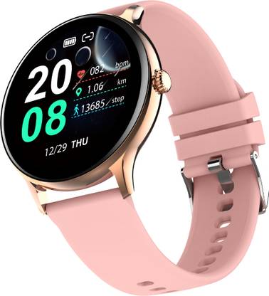 Fire-Boltt Nnja Talk 35.3mm (1.39) Round Bluetooth Calling Metal Body,120 Sports Modes Smartwatch