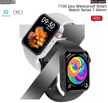 Bashaam A1594 T100 ULTRA FITNESS TRACKER STEP COUNT SAMRT WATCH BLACK (PACK OF 1) Smartwatch
