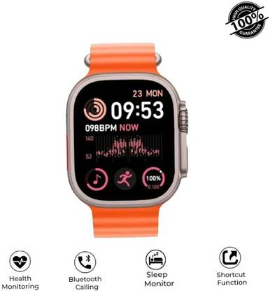 ShopSmart T800 Ultra Smart Watch with Advanced Bluetooth Calling, Heart Rate Tracking Smartwatch