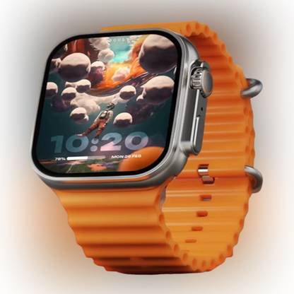KadWaniya T800 Ultra Smart Watch With Wireless Charging Smartwatch
