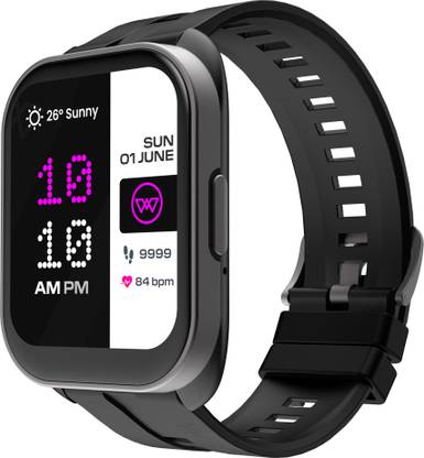 Wings Urbana 2.01 Made In India HD IPS 110+Sport Mode, Metallic Finish 200+ Watchfaces Smartwatch