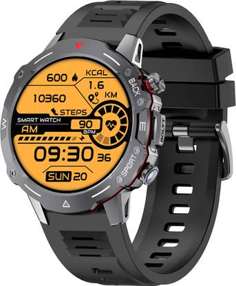Fire-Boltt 35.3mm (1.39) HD Display, BT Calling, 350 mAh Battery & 123 Sports Modes Smartwatch
